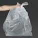 Jantex transparante afvalzakken gerecycled 120L 18kg (100 stuks)