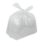 Jantex transparante afvalzakken gerecycled 80L 10kg (200 stuks)