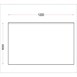 Holmes RVS wandtafel met opstaande rand 600(D)mm