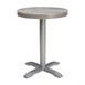 Bolero rond melamine tafelblad essenhout effect voorgeboord 60cm
