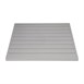 Bolero Aluminium Vierkant Tafelblad Lichtgrijs 700mm