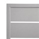Bolero Aluminium Vierkant Tafelblad Lichtgrijs 700mm