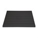 Bolero aluminium tafelblad vierkant zwart 700mm