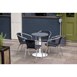 Bolero Aluminium Rond Tafelblad Donkergrijs 580mm
