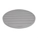 Bolero aluminium tafelblad rond lichtgrijs 580mm