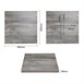 Bolero vierkant melamine tafelblad essenhout effect voorgeboord