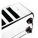 Rowlett Esprit broodrooster 6 sleuven chroom - 2 reserve-elementen en 2 tostihouders