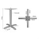 Bolero gietijzeren tafelpoot grijs 611(B)x720(H)mm