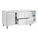 Polar U-serie koelwerkbank 1 deur 4 lades 358L