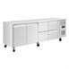 Polar U-serie koelwerkbank 2 deuren 4 lades 476L