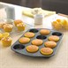 Circulon carbonstalen anti-kleef bakvorm voor 12 muffins 39,5 x 28cm