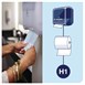 Tork Matic handdoekrol dispenser wit