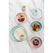 Olympia Fondant borden aqua blauw 215mm (6 stuks)