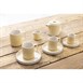 Olympia Fondant koppen lemon geel 170ml (6 stuks)