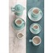 Olympia Fondant koppen mint groen 170ml (6 stuks)