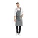 Chaud Devant Forene denim halterschort grijs 70(B) x 90(L) cm