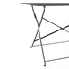 Bolero Pavement Style Klaptafel Zwart 1100mm x 700mm