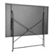 Bolero Pavement Style Klaptafel Zwart 1100mm x 700mm