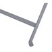 Bolero Pavement Style klaptafel grijs 1100 mm x 700 mm