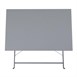 Bolero Pavement Style klaptafel grijs 1100 mm x 700 mm