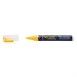 Securit Waterproof krijtstift (Glas + Krijtbord) in geel met 2-6mm penpunt