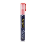 Securit Waterproof krijtstift (Glas + Krijtbord) in rood met 2-6mm penpunt
