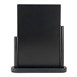 Securit Elegant groot tafelkrijtbord Hout met zwarte lakafwerking