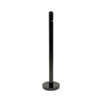 Securit Rookpaal en onderstel Zwart RVS - 100cm