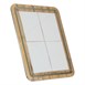 Securit zwart staal wit 8xA4 informatiedisplay met paal en voet