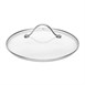 Vogue glazen steelpan deksel 180mm