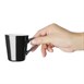 Olympia koffiekop zwart - 170ml (pak van 12)