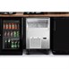Polar U-serie ijsmachine met een vermogen van 33 kg