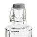 Olympia geo glazen waterfles met stop 1 liter (6 stuks)