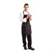 Chef Works Schort Met Twee Zakken Zwart