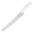 Hygiplas Gekarteld Gebakmes Wit 25.4cm