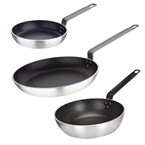 Vogue Cook Like A Pro 3-Delige Koekenpannen- En Sauteerpannenset Met Antiaanbaklaag