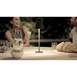 Securit Zwarte Dimbare Led Tafellamp Feline Incl Magnetische Oplaadkabel