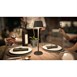 Securit Zwarte Dimbare Led Tafellamp Georgina Incl Magnetische Oplaadkabel