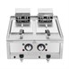 Buffalo 600-Serie Elektrische Friteuse Met Dubbele Tank, 2 x 8 Liter