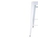 Bolero Bistro Hoge Krukken Van Staal, Wit (4 Stuks)