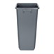 Jantex Smalle Afvalbak Grijs 60Ltr
