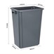 Jantex Smalle Afvalbak Grijs 60Ltr
