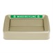 Jantex Beige Deksel Voor 60/80Ltr Smalle Afvalbakken
