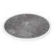 Bolero Rond Tafelblad Van Glasvezel, Donker Steeneffect, 580mm