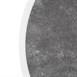 Bolero Rond Tafelblad Van Glasvezel, Donker Steeneffect, 580mm