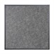 Bolero Tafelblad Van Gehard Glas Voor Buiten, Zwart Geborsteld, Vierkant, Grijze Rand, 700mm
