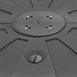Bolero Heavy Duty Watervulparasolvoet - 100Kg (Gevuld)