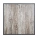 Bolero Tafelblad Van Gehard Glas Met Houtnerfeffect Voor Buiten, Grijze Rand 700mm