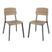 Bolero Beaufort Houten Eetkamerstoelen (Pak Van 2)
