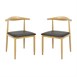 Bolero Camden Gevoerde Interieurstoelen (Pak Van 2)